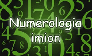 numerologia imion