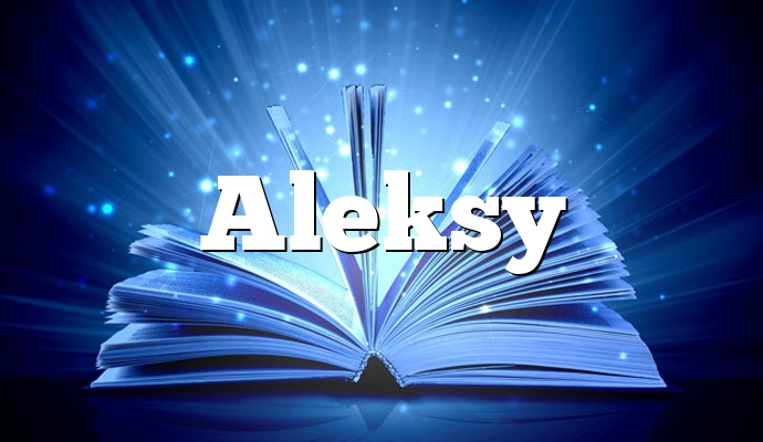 Aleksy