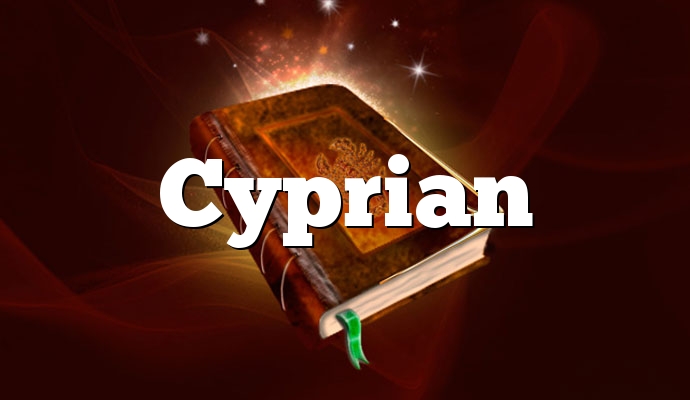 Cyprian