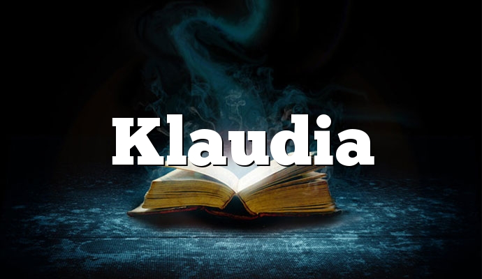 Klaudia